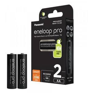Panasonic Eneloop Pro AA 2500 2 kusy ecco