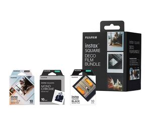 Fujifilm instax SQUARE Deco film bundle