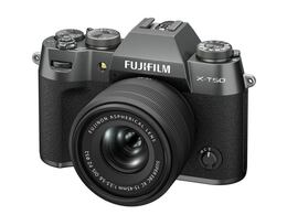 Fujifilm X-T50 + XC 15-45mm OIS PZ, šedý