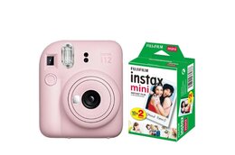 Fujifilm INSTAX Mini 12, růžový + Instax Mini Colorfilm (2x10ks)