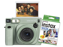 Fujifilm INSTAX Wide 400, Sage Green + Instax Film Wide (2x10ks)