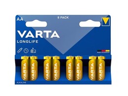 Varta Longlife LR6 1,5V AA, 8ks (blistr)