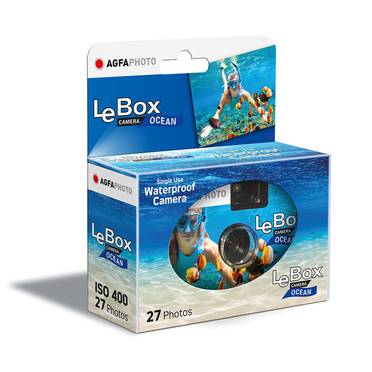 Agfa LeBox Ocean 400/27 - jednorázový fotoaparát