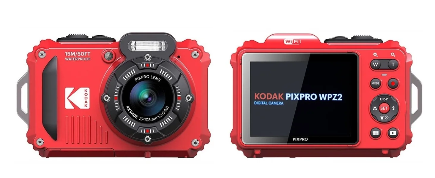 Kodak PIXPRO WPZ2 - červený