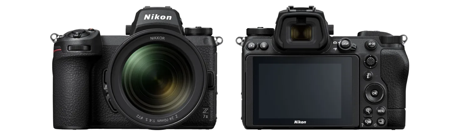 Bezzrcadlovka Nikon Z 7II s objektivem