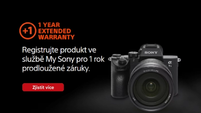 Sony prodloužená záruka